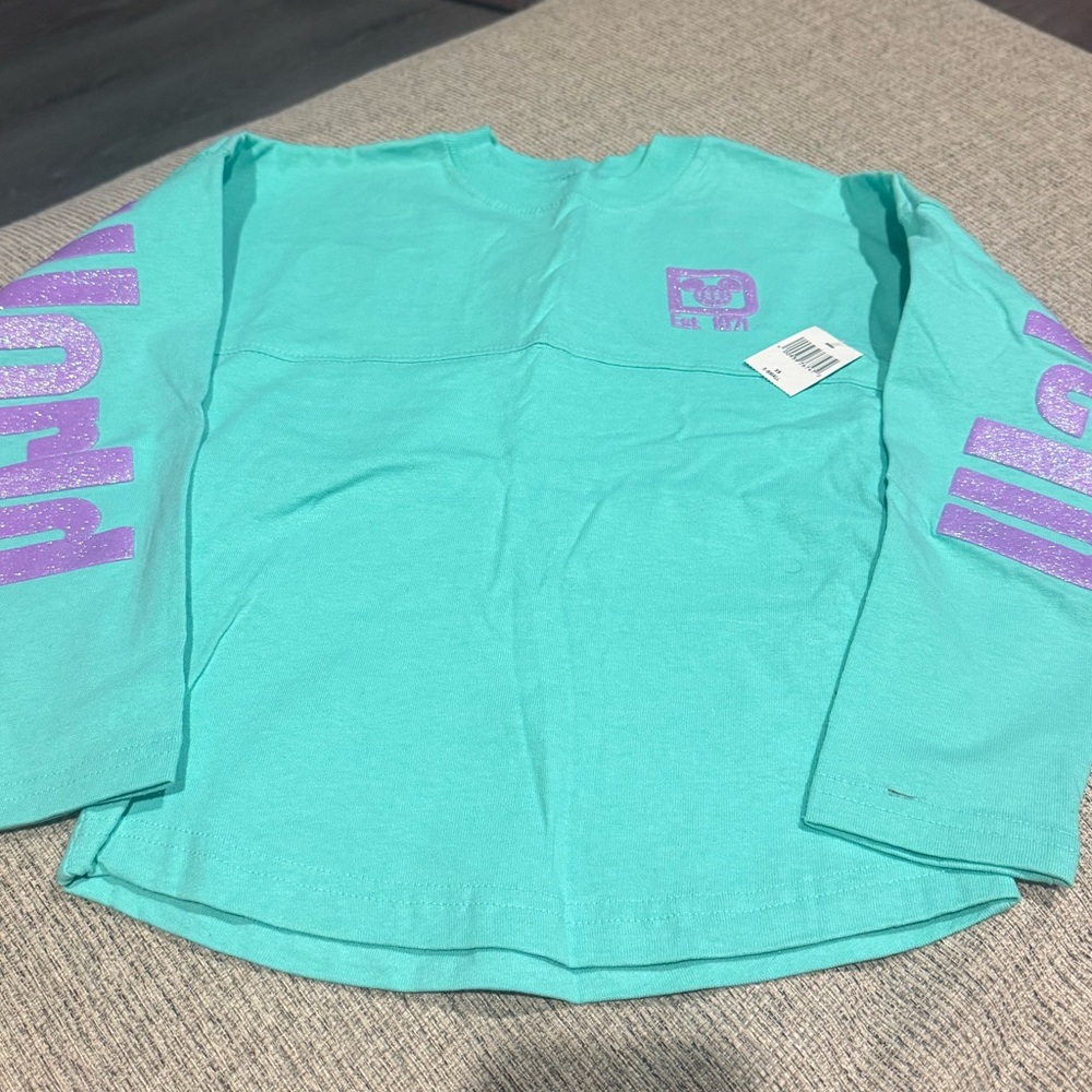Disney Kids Turquoise Long Sleeve spirit Jersey